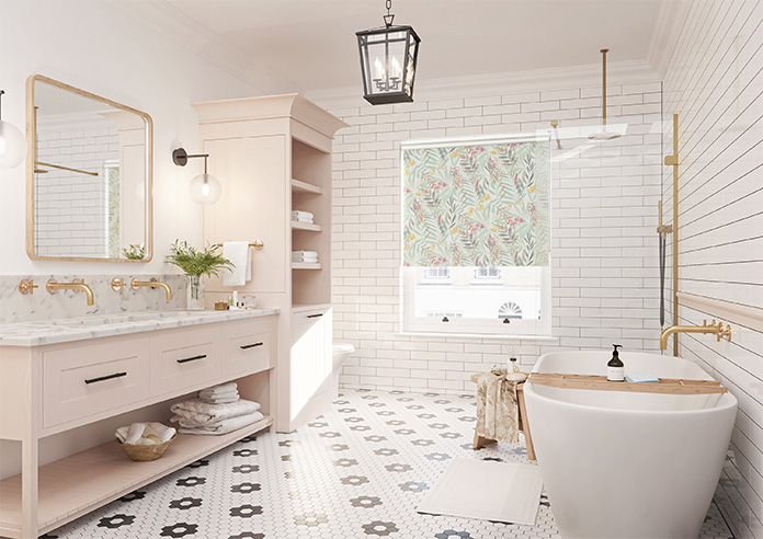 Watercolour Jungle, Glow - Twist&Fit Roller Blind - Image 7